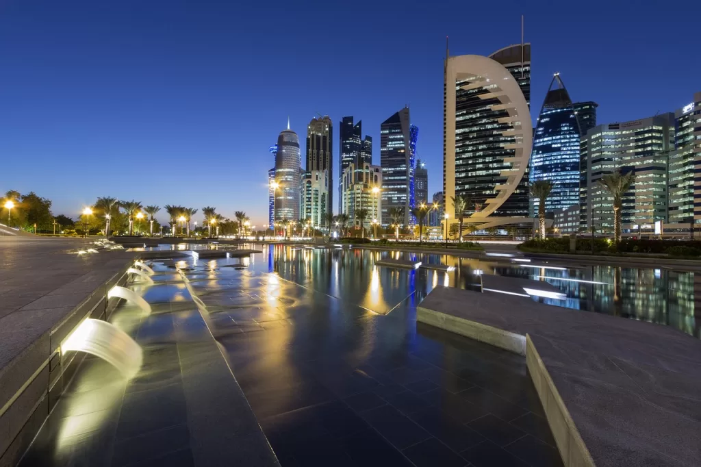 cityscape, doha, qatar