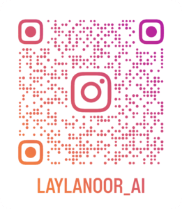 layla noor instagram QR code