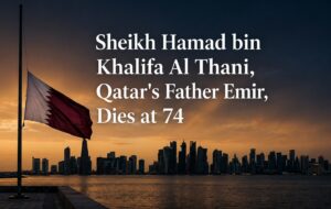 sheikh hamad dies in qatar cover image